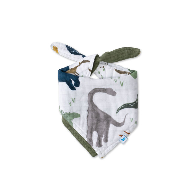 Little Unicorn | Reversible Bandana Bib - Dino Friends
