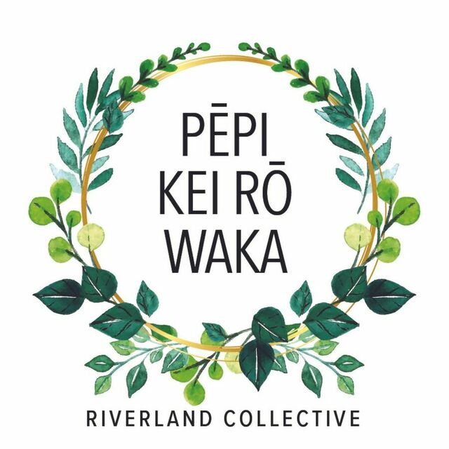 Pēpi Kei Rō Waka | Forest Foliage Baby On Board Sticker
