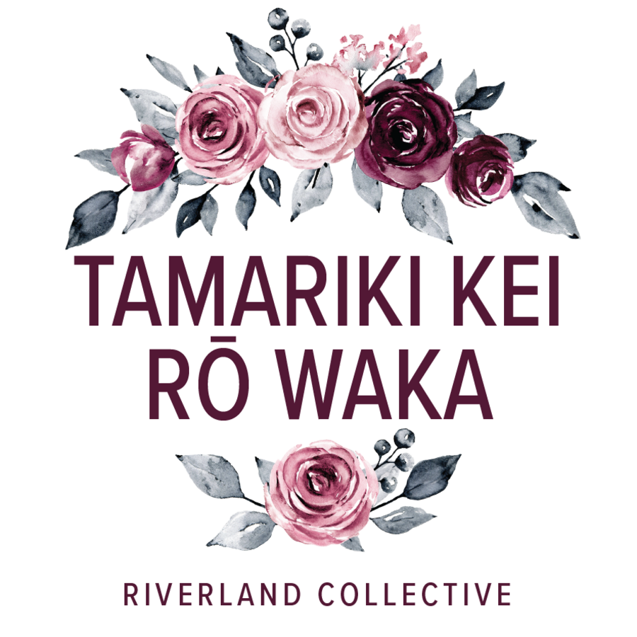 Tamariki Kei Rō Waka | Vintage Rose Kids On Board Sticker