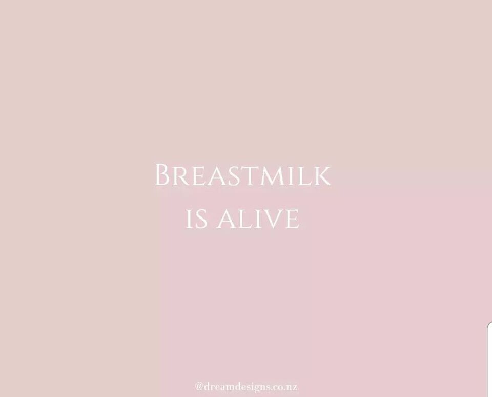 Breastmilk Is Alive!