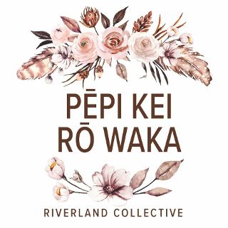 Pēpi Kei Rō Waka |  Autumn Blush Baby On Board Sticker